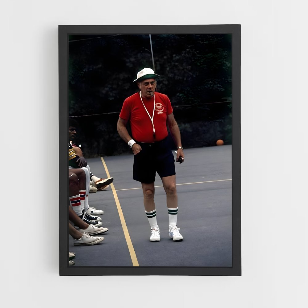 Poster Red auerbach – affiche Basketball (vue 2)
